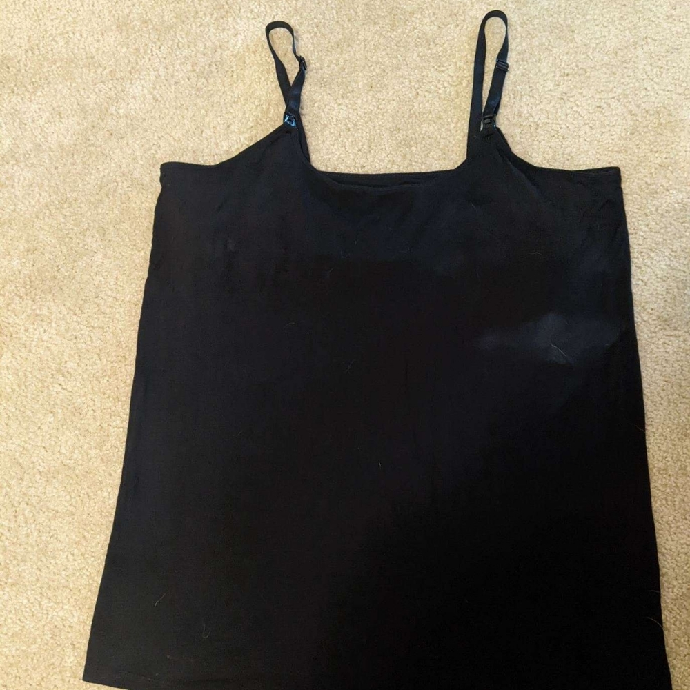 Black Nursing Cami